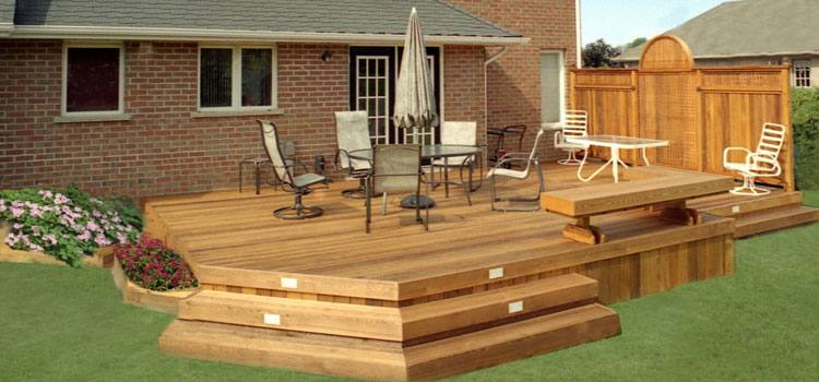 Cedar Composite Decking in La Verne, CA