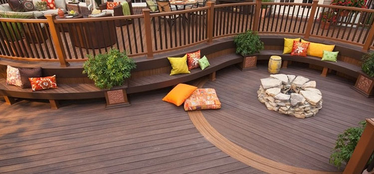 Gray TREX Decking in La Verne, CA