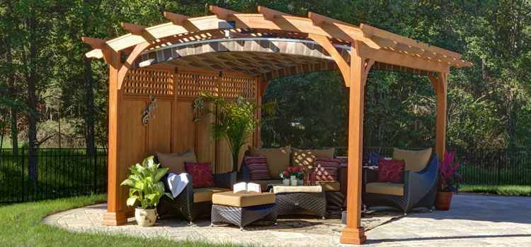 Modern Wood Pergola Installation in La Verne, CA